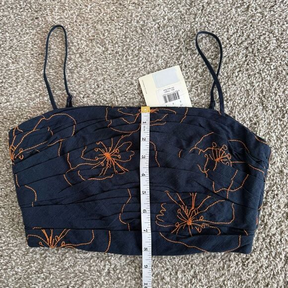 LOVE, BONITO | Naomi Embroidered Camisole Top in Rekindled Blooms - Picture 14 of 14